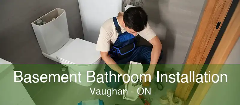 Basement Bathroom Installation Vaughan - ON