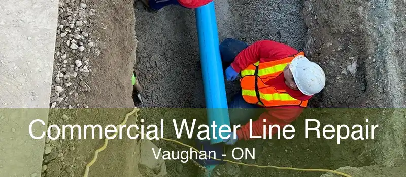 Commercial Water Line Repair Vaughan - ON