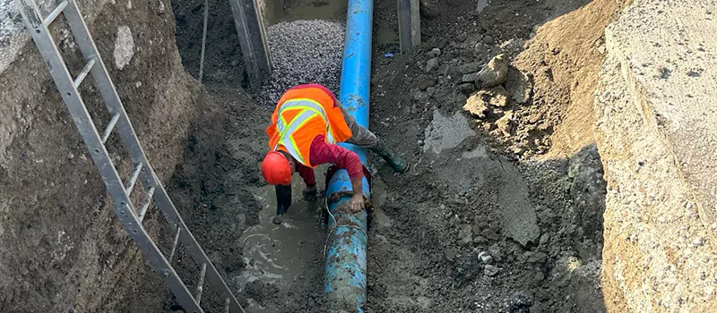 Burst Water Pipe Repair and Replacement in Vaughan, Ontario