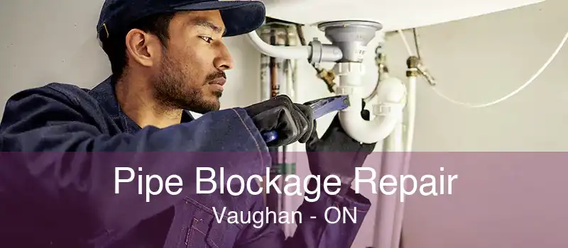 Pipe Blockage Repair Vaughan - ON