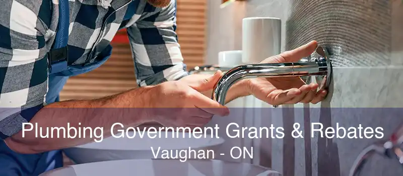 Plumbing Government Grants & Rebates Vaughan - ON