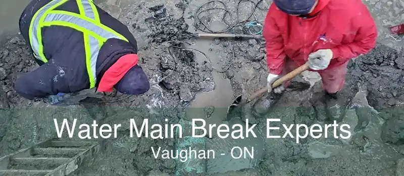 Water Main Break Experts Vaughan - ON